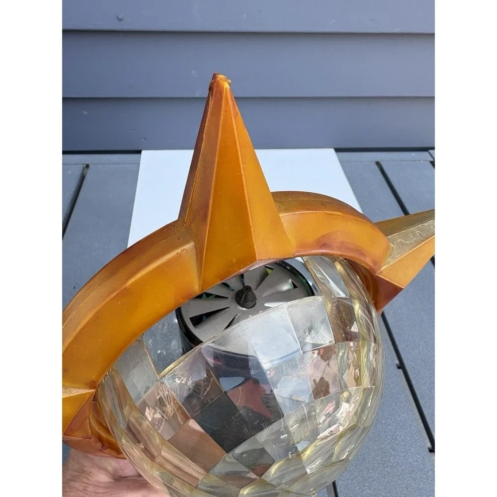 Vintage Bradford Celestial Light Motion Christmas Tree Topper orig box works!
